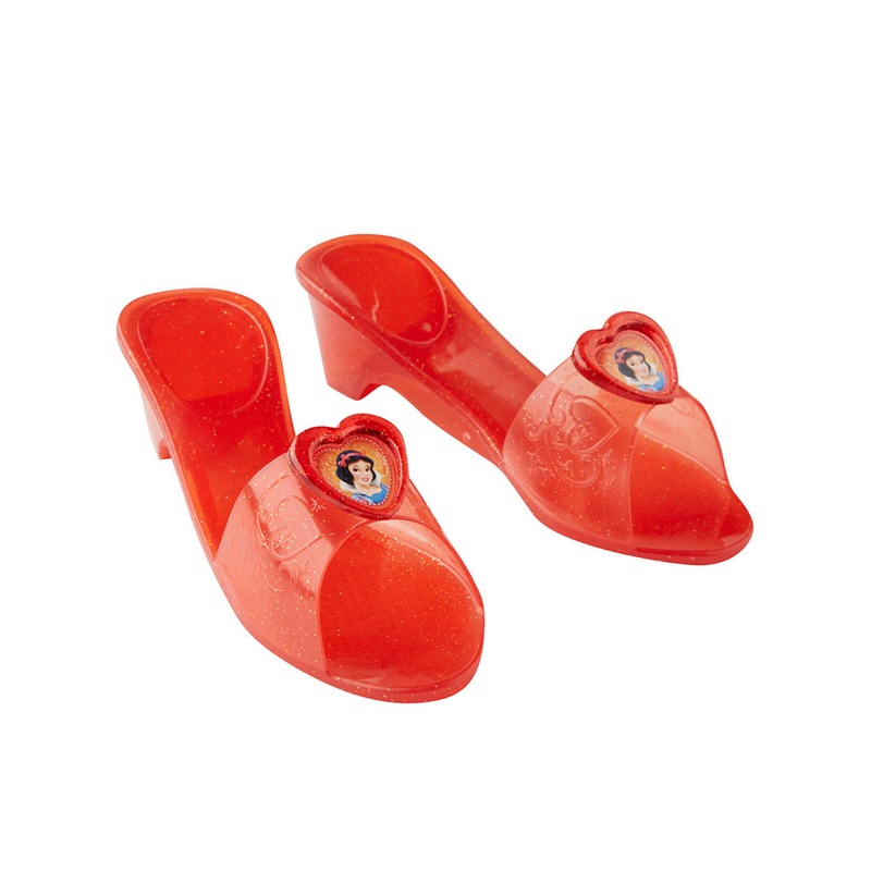 Snow White Girls Red Glitter Disney Princess Costume Shoes