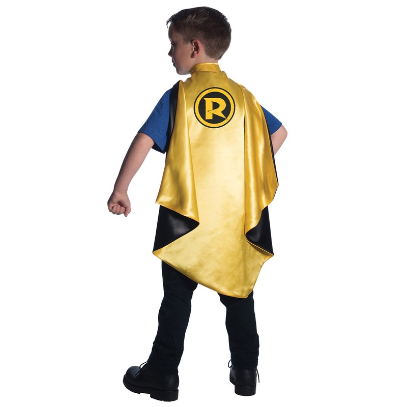 DC Comics Boys Gold Robin Sidekick Costume Cape