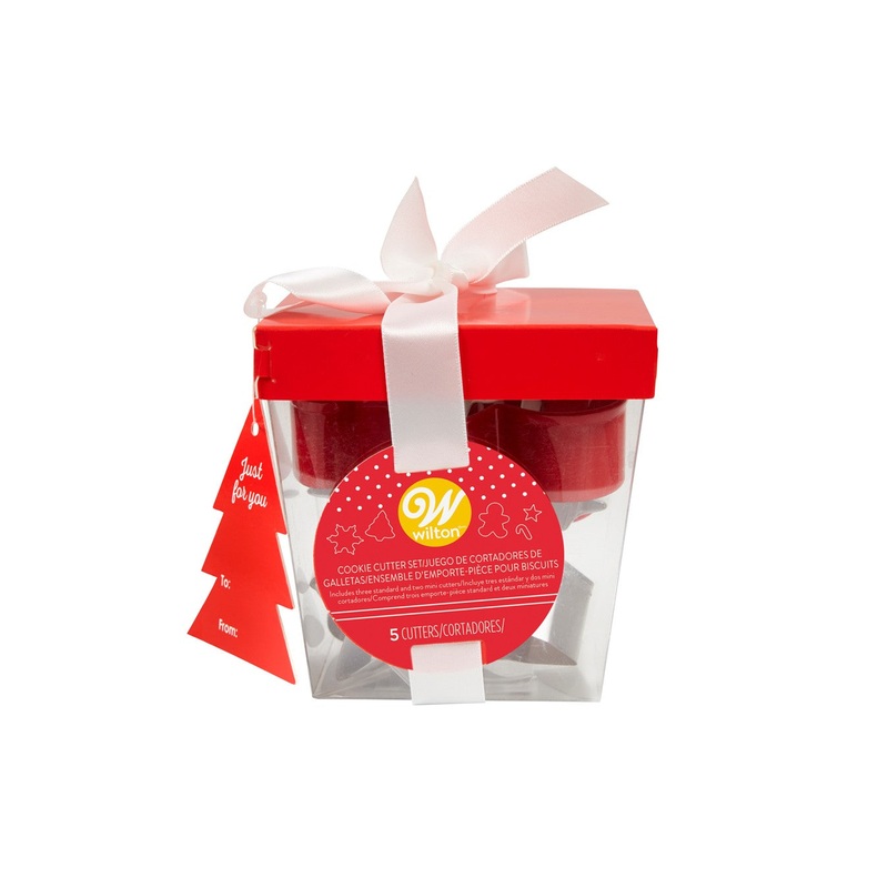 Christmas Cookie Gift Box - Wilton - Set of 5