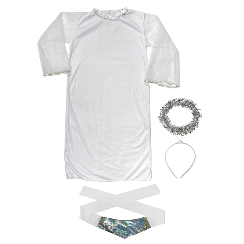 White Christmas Angel Girls Costume - Size 7-9