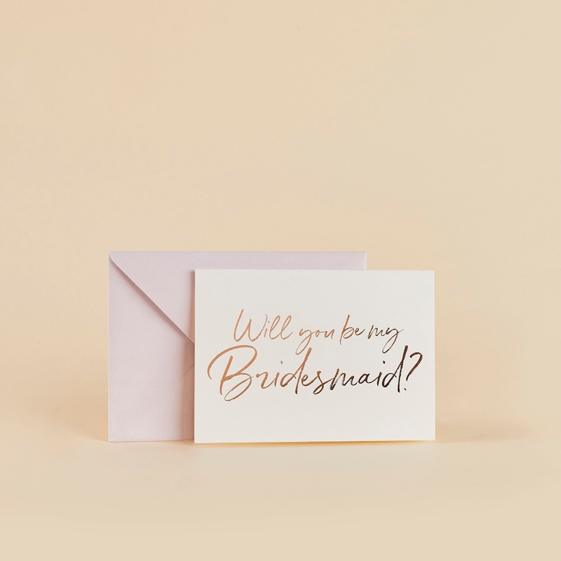 Will You Be My Bridesmaid? Cards by Hootyballoo