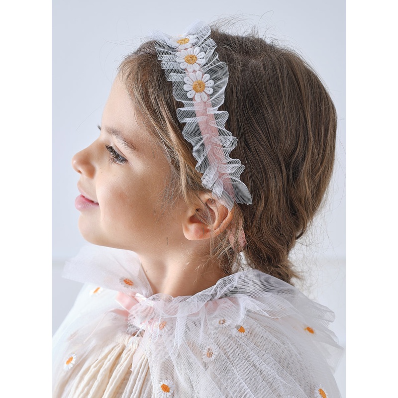 Deluxe Girls Daisy Costume Headpiece