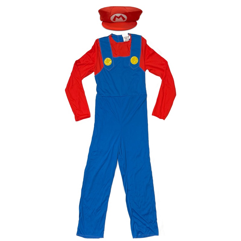Super Mario Boys Nintendo Game Costume - Size Large