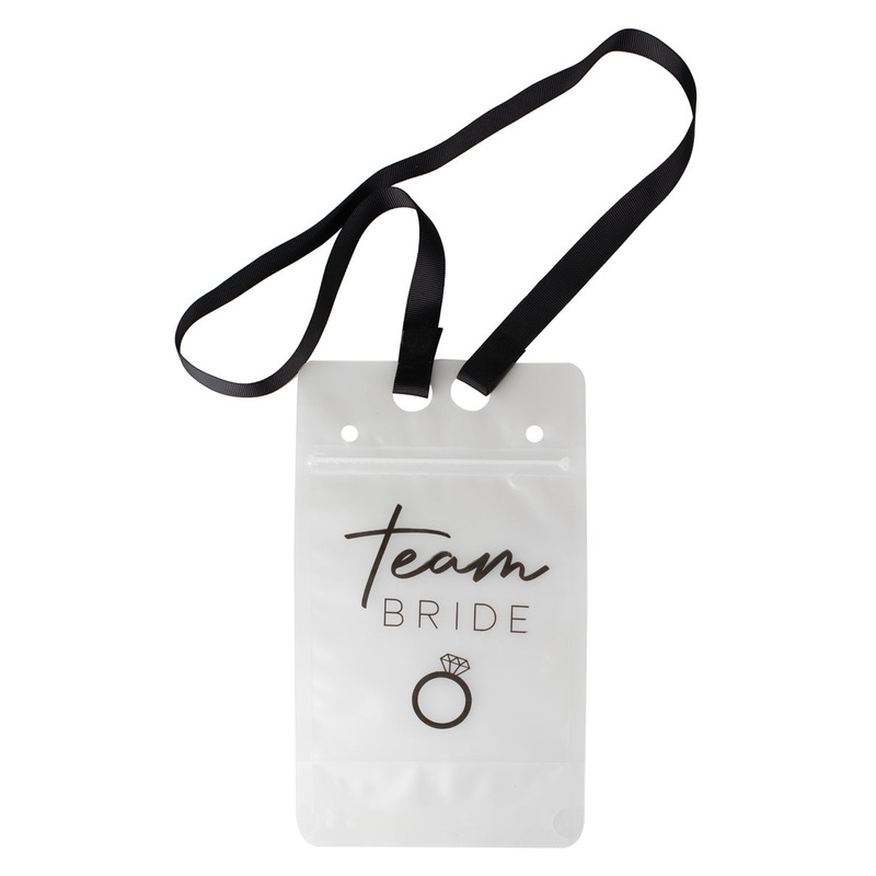 Team Bride 6 Pack Hens Night Drink Pouches