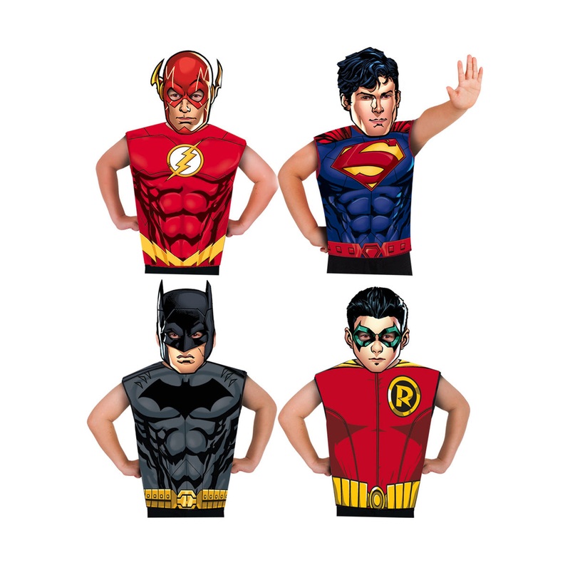 DC Comics Boys 32 Pack Party Time Dress up Costumes