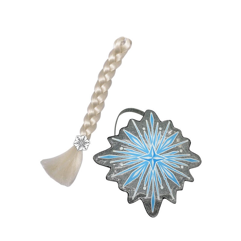 Disney Frozen Girls Elsa Braid And Purse costume Accessory Set