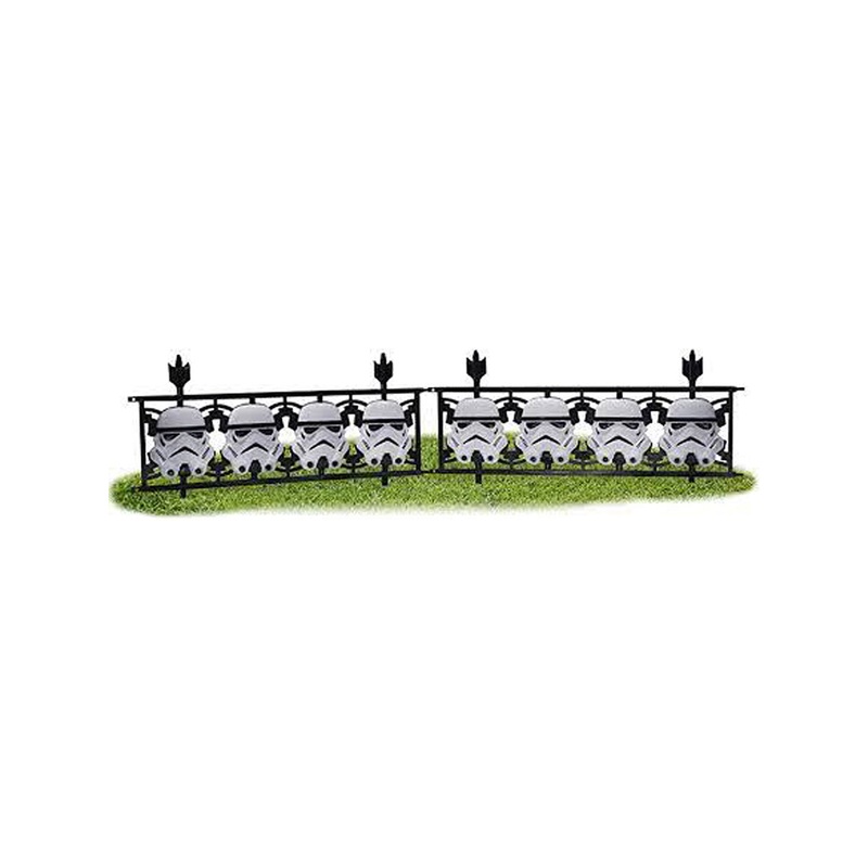 Star Wars 2 Piece Stormtrooper Vader Party Fence Decoration