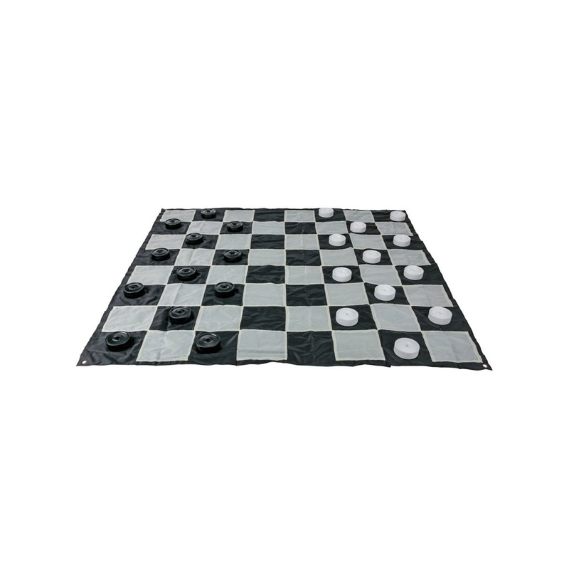1x1 Metre Mega Outdoor Checkers Game
