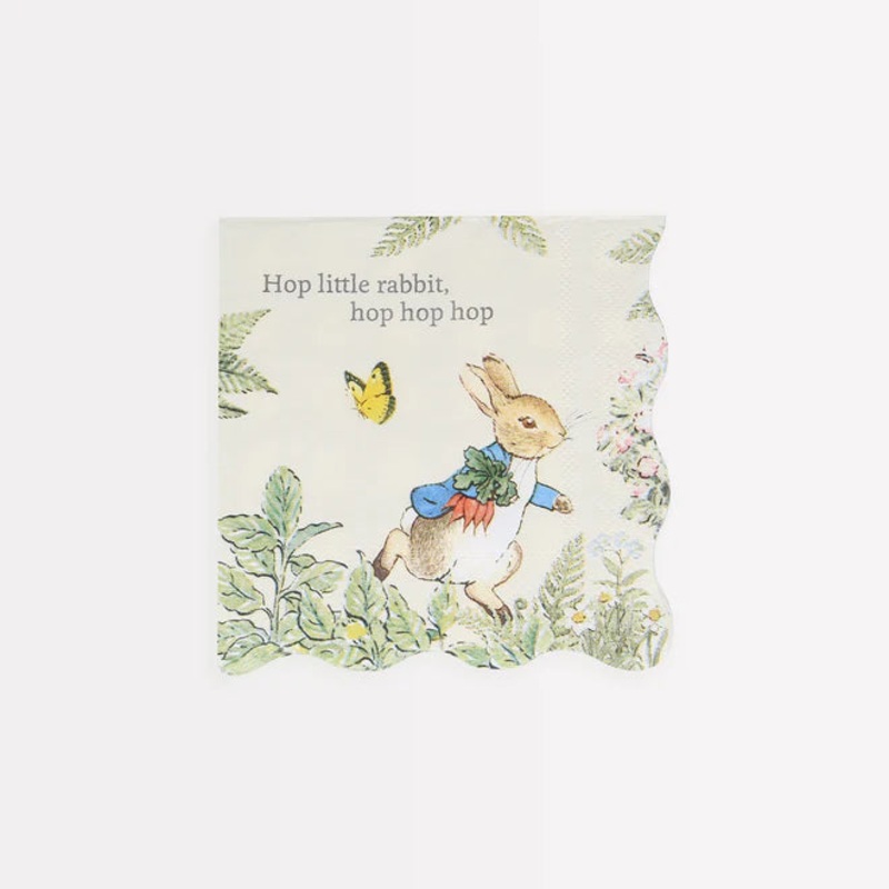 Peter Rabbit In The Garden Small Napkins