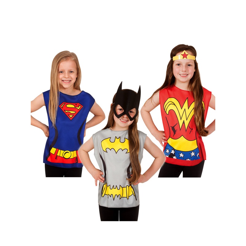 DC Comics Superhero Girls 32 Piece Party Favours Costume Set