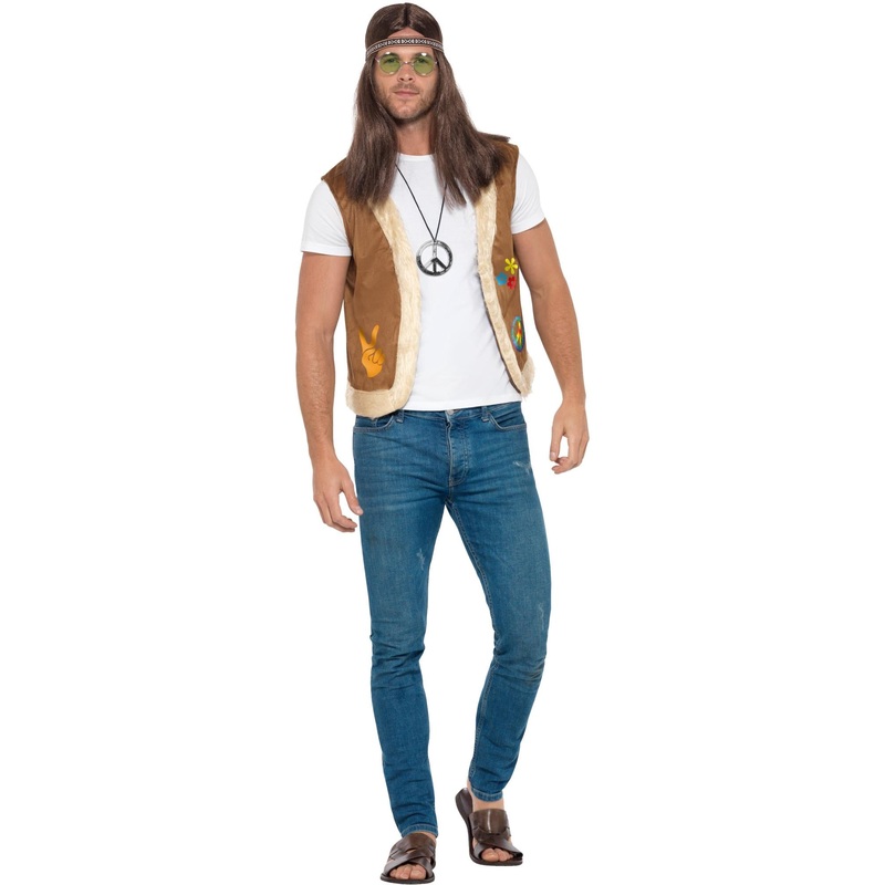 Hippie Waistcoat, Unisex|Medium (UK 12-14)|Plus X1 (UK 20-22)