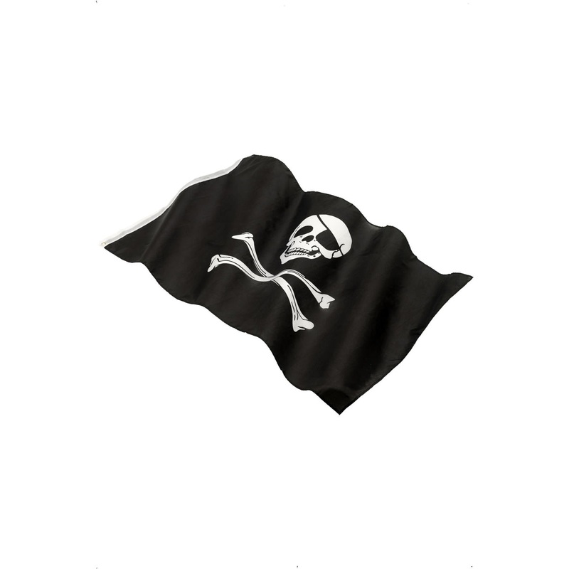Pirate Skull and Cross Bones 91cm Flag Party Decoration