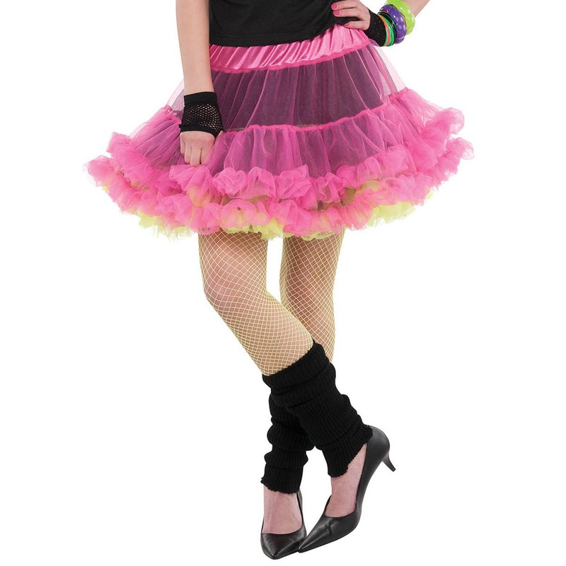 Stylish Womens 1980s Reversible Tutu Skirt