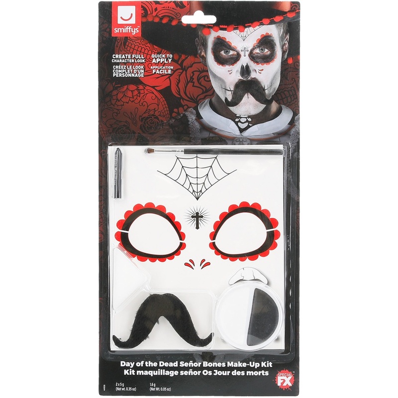 Day of the Dead Senor Bones Make-Up Kit