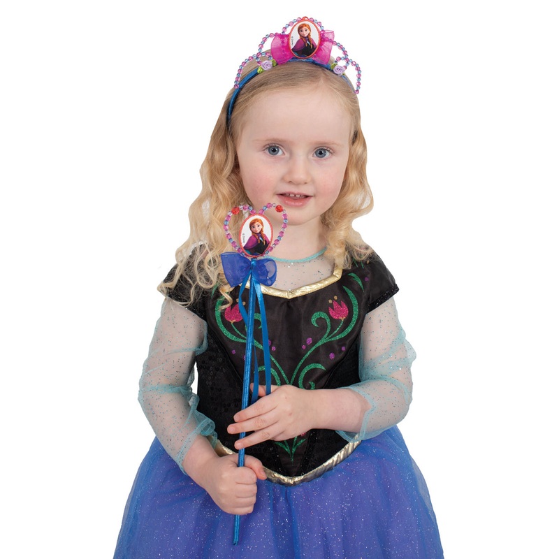 Disney Frozen Princess Girls Beaded Anna Costume Tiara