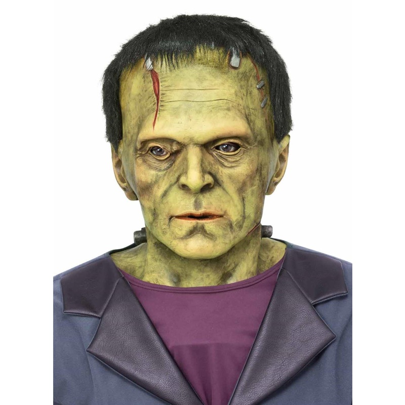 Universal Monsters Full Head Latex Frankenstein Halloween Mask