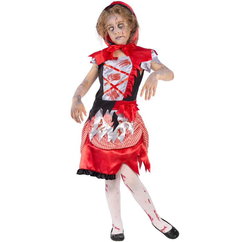 Zombie Miss Hood Child Girl's Costume