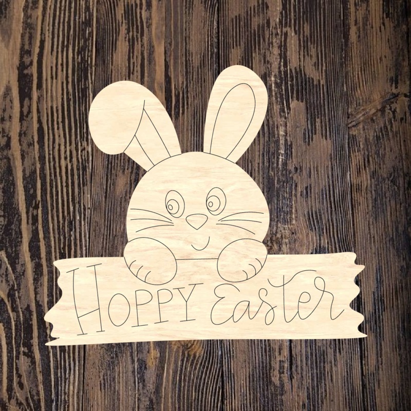 KCP Easter Bunny With Sign|Default Title