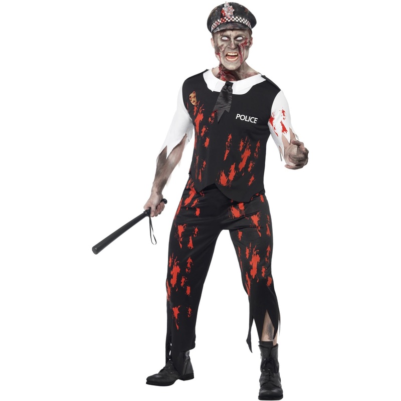 Zombie Policeman Adult Costume