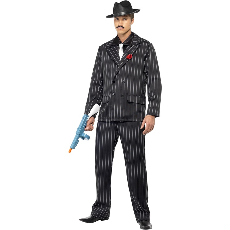 Zoot Suit Costume, Male|Medium (Chest 38-40)|Large (Chest 42-44)