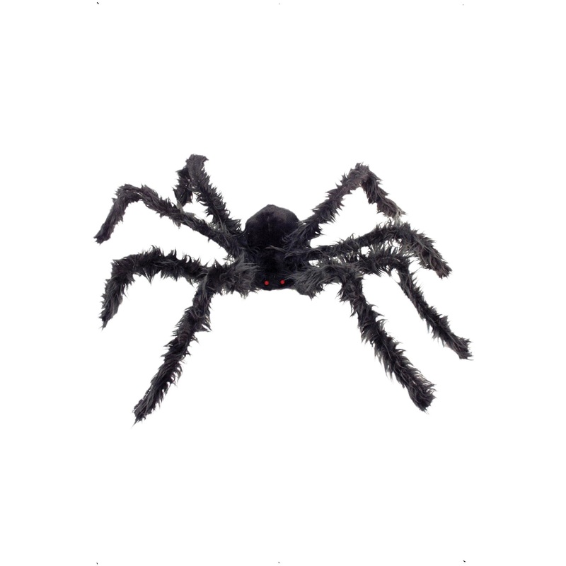 Giant Hairy Spider with Light Up Eyes