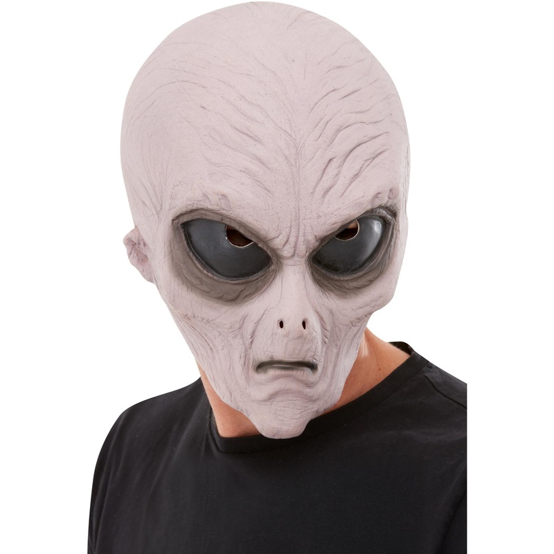 Alien Latex Mask Purple