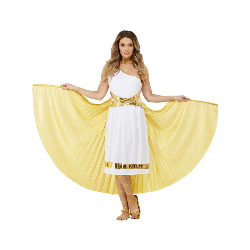 Womens Deluxe Grecian Cape, Gold