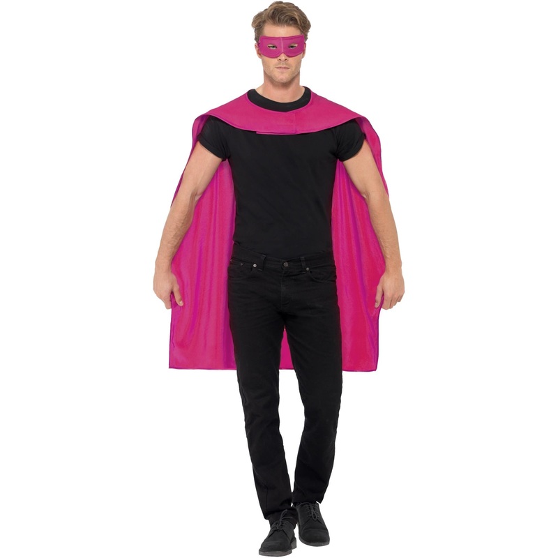Cape, Pink, with Eyemask