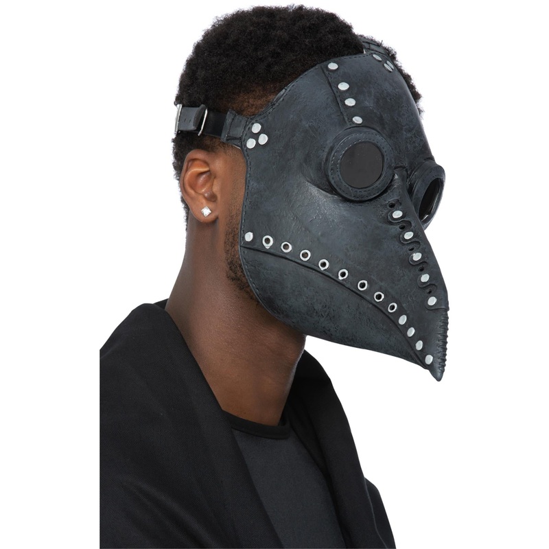 Latex Plague Doctor Mask