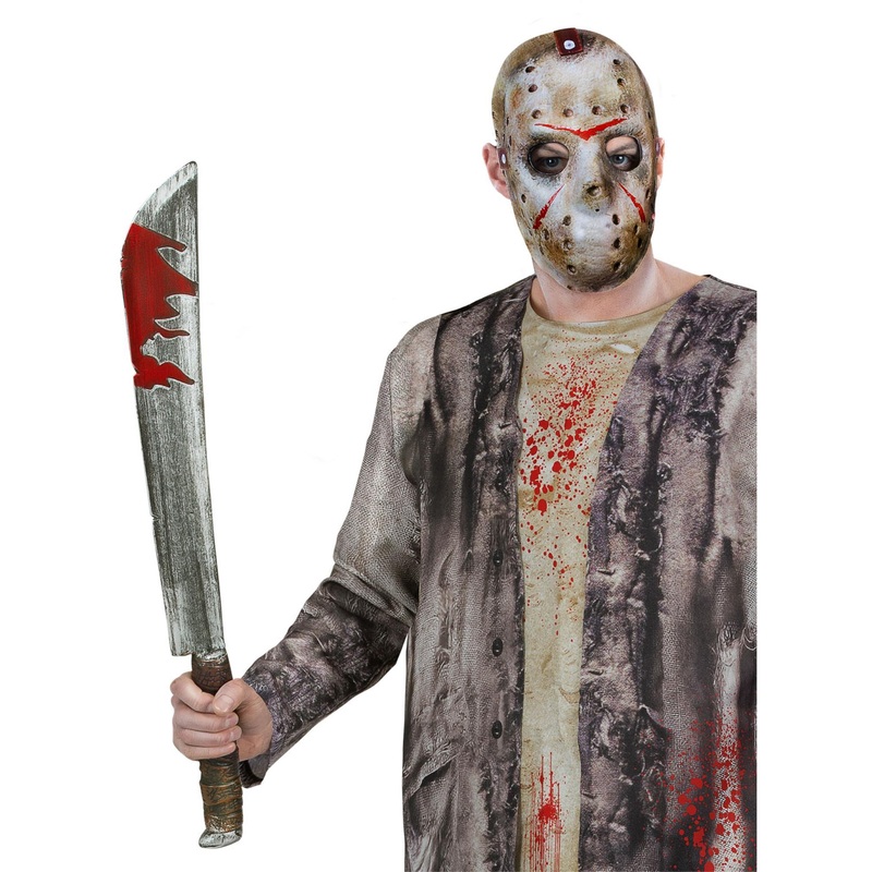 Friday The 13th, Jason Voorhees Machete & Mask Kit