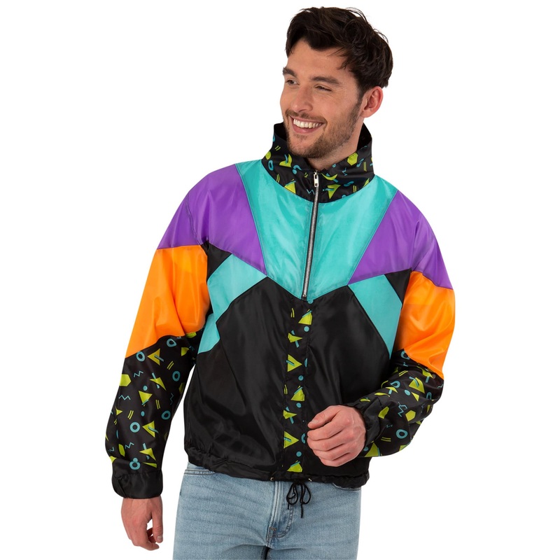 80s Windbreaker Jacket, Unisex