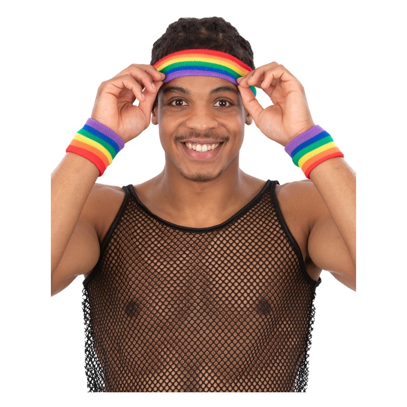 Rainbow Sweatbands