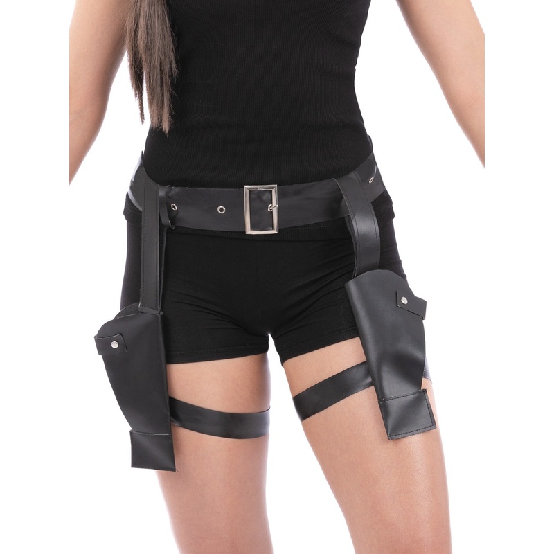 Thigh Holster Belt & X2 Guns