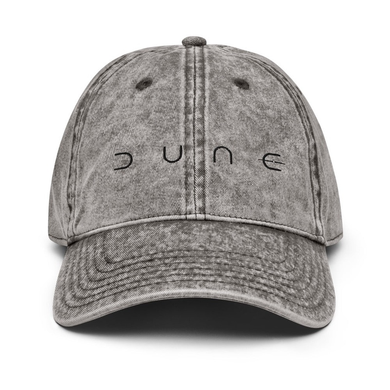 Dune Logo Vintage Cap|Charcoal Grey|One Size
