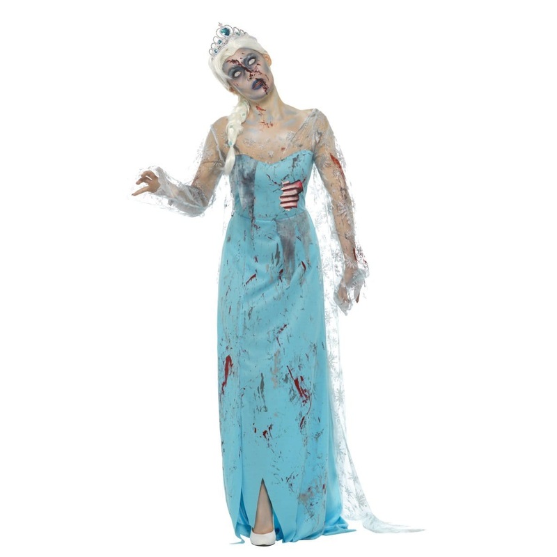 Zombie Froze to Death Adult Women's Costume