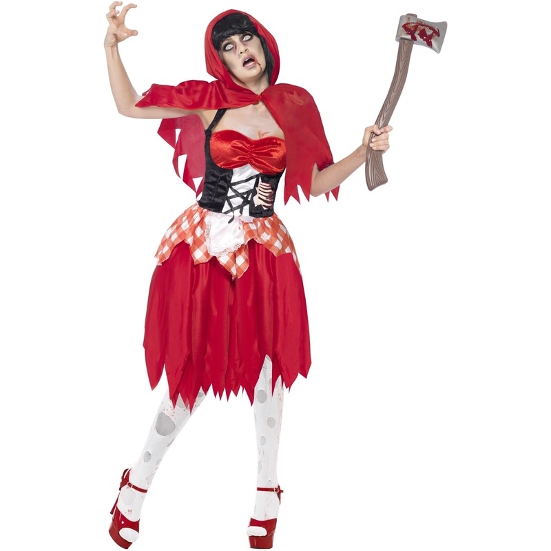 Zombie Hooded Beauty Adult Women's Costume