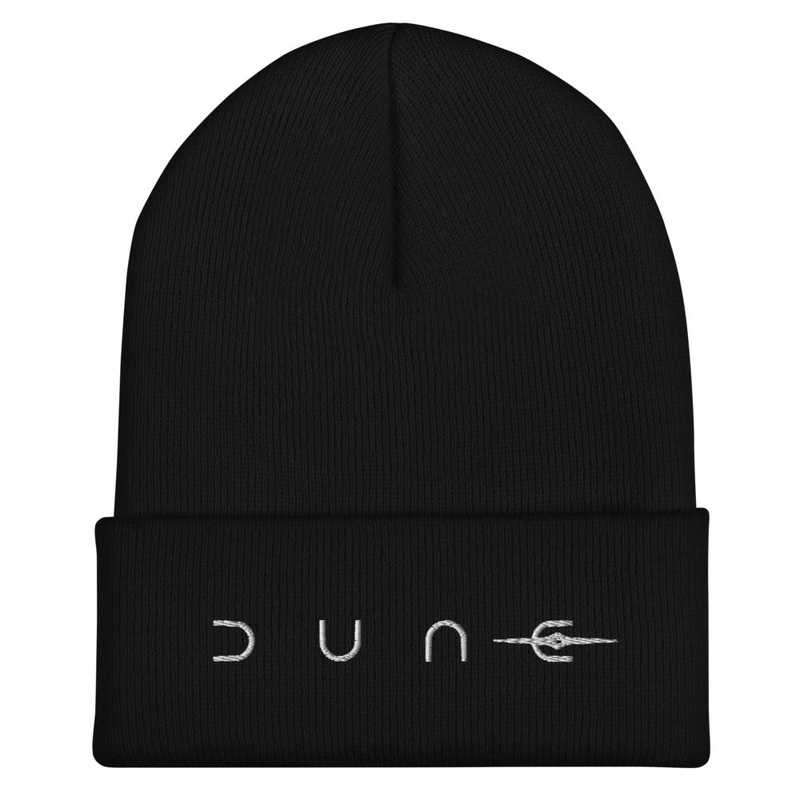 Dune Logo Cuffed Beanie|Black