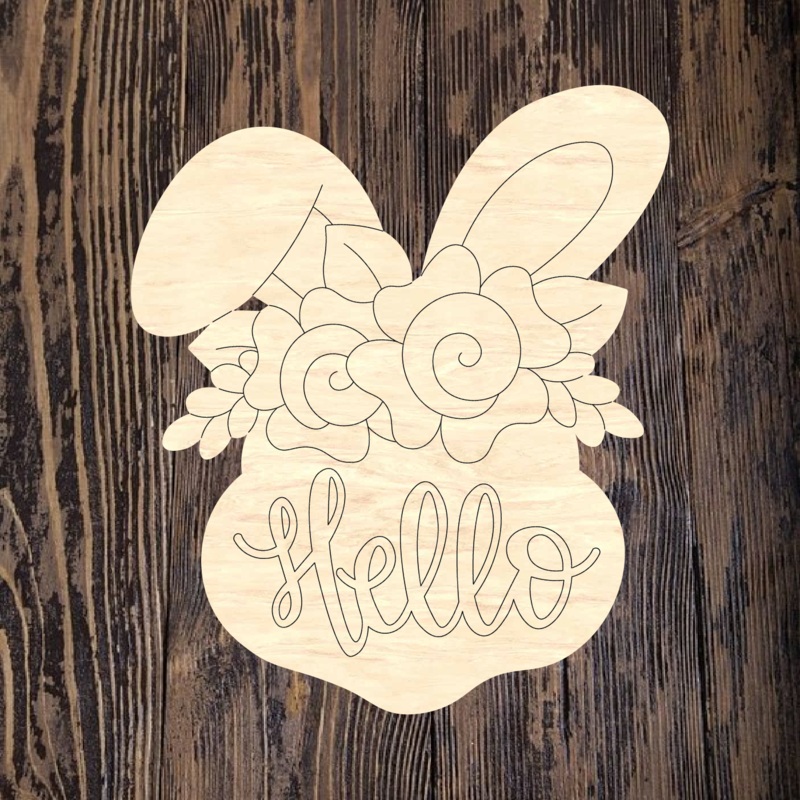 ABL Floral Bunny 1|Default Title