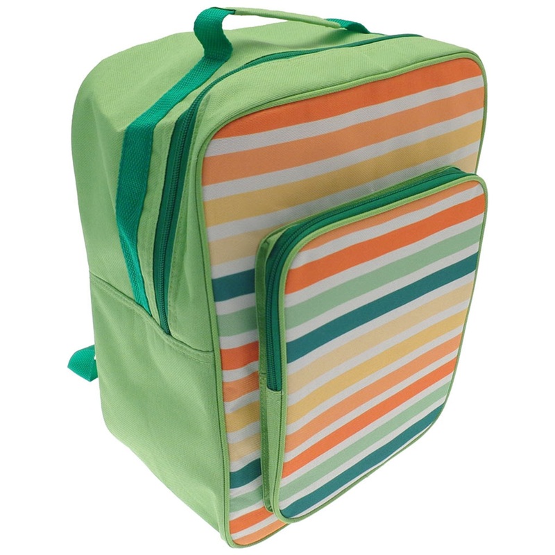 Citrus Striped Large Coolbag Backpack