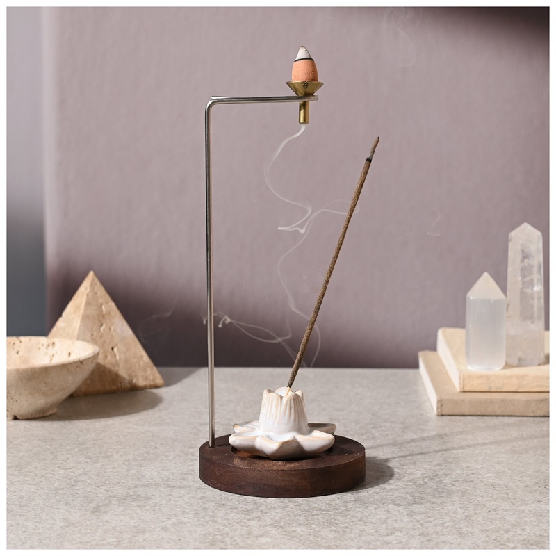 Serenity Lotus Incense Holder