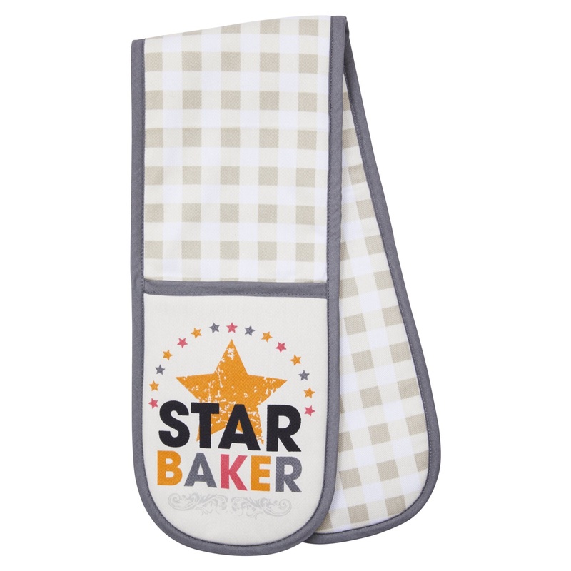 The Great Stand Up To Cancer Bake Off 2025 Star Baker Double Oven Gloves