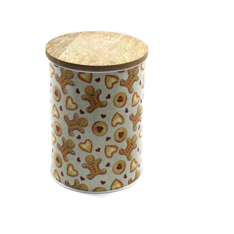 Gingerbread Storage Tin