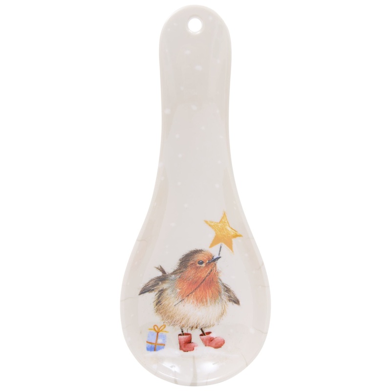 Ralph the Robin Spoon Rest