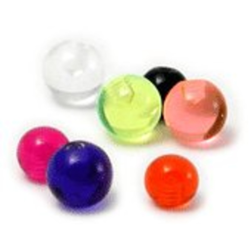 Acrylic Ball (Plain)|1.2mm, 3mm|1.2mm, 4mm|1.6mm, 4mm|1.6mm, 5mm|1.6mm, 6mm|Black|Blue|Clear|Green|Orange|Pink|Purple|Red|White