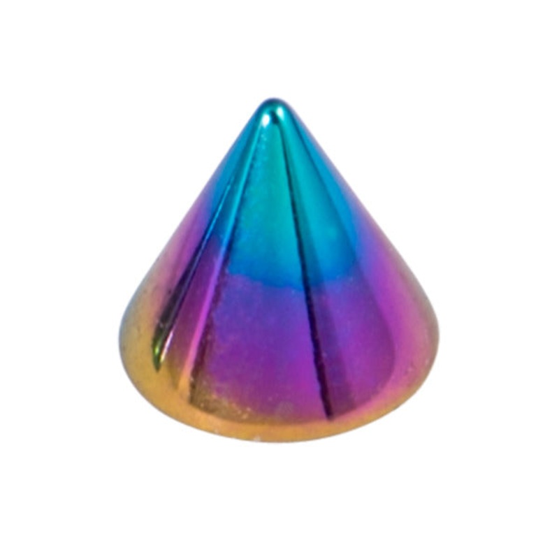 Titanium Threaded Cones and Spikes 1.2mm
