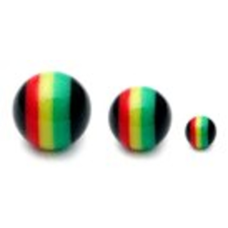 Acrylic Rasta Ball|1.2|1.6|3|5|6