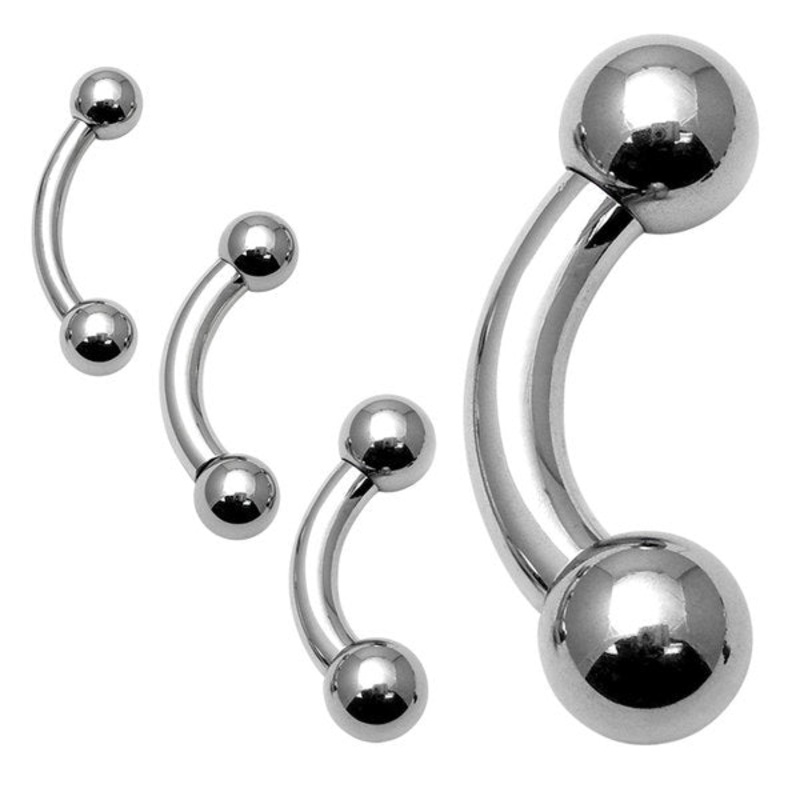 Steel Curved Bars 2mm to 4mm Gauge (Prince Albert Bars)