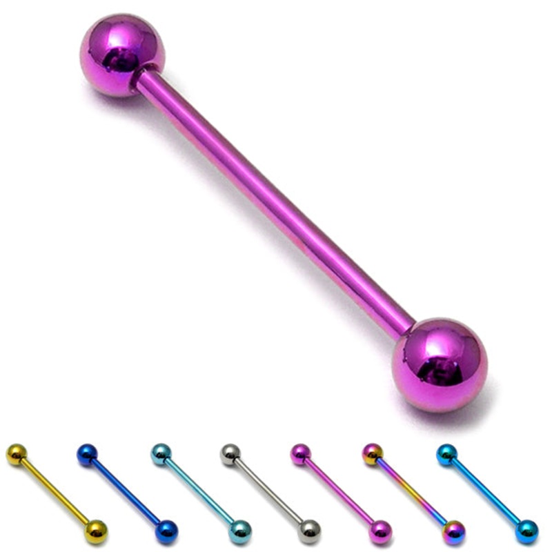 Titanium Barbell 1.6mm 18-28mm