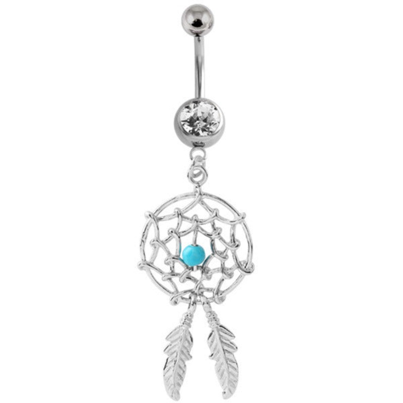 Belly Bar - Dreamcatcher|1.6mm, 8mm|1.6mm, 10mm (Standard)