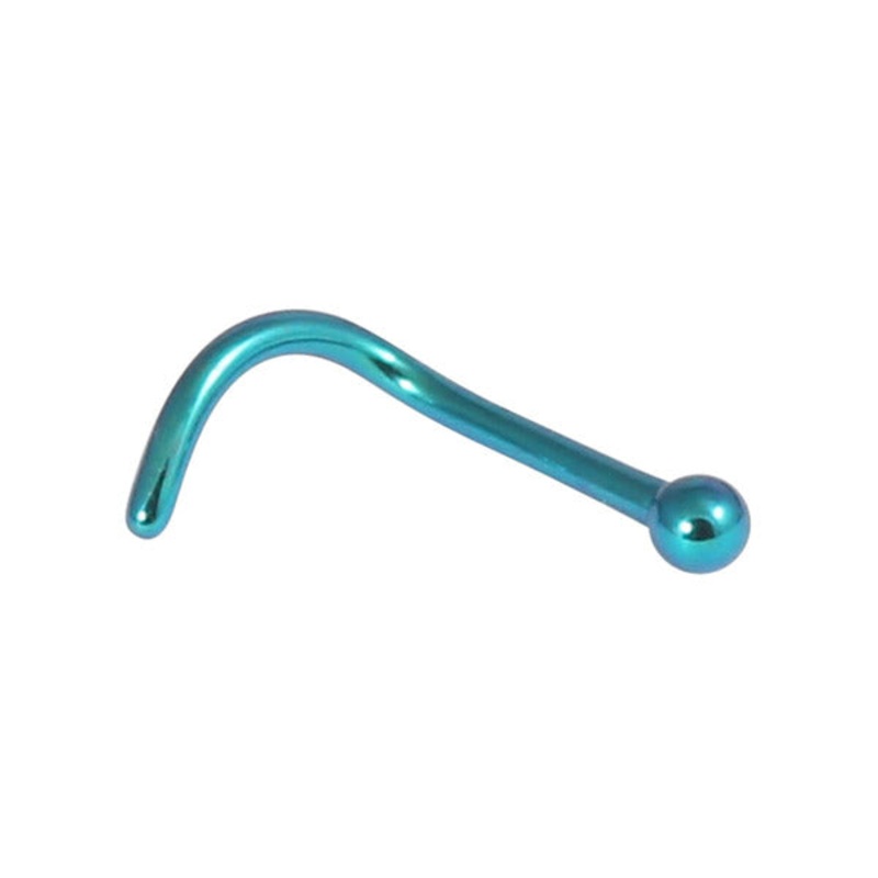 Titanium Nose Studs - 1.5mm Ball 0.8mm Gauge
